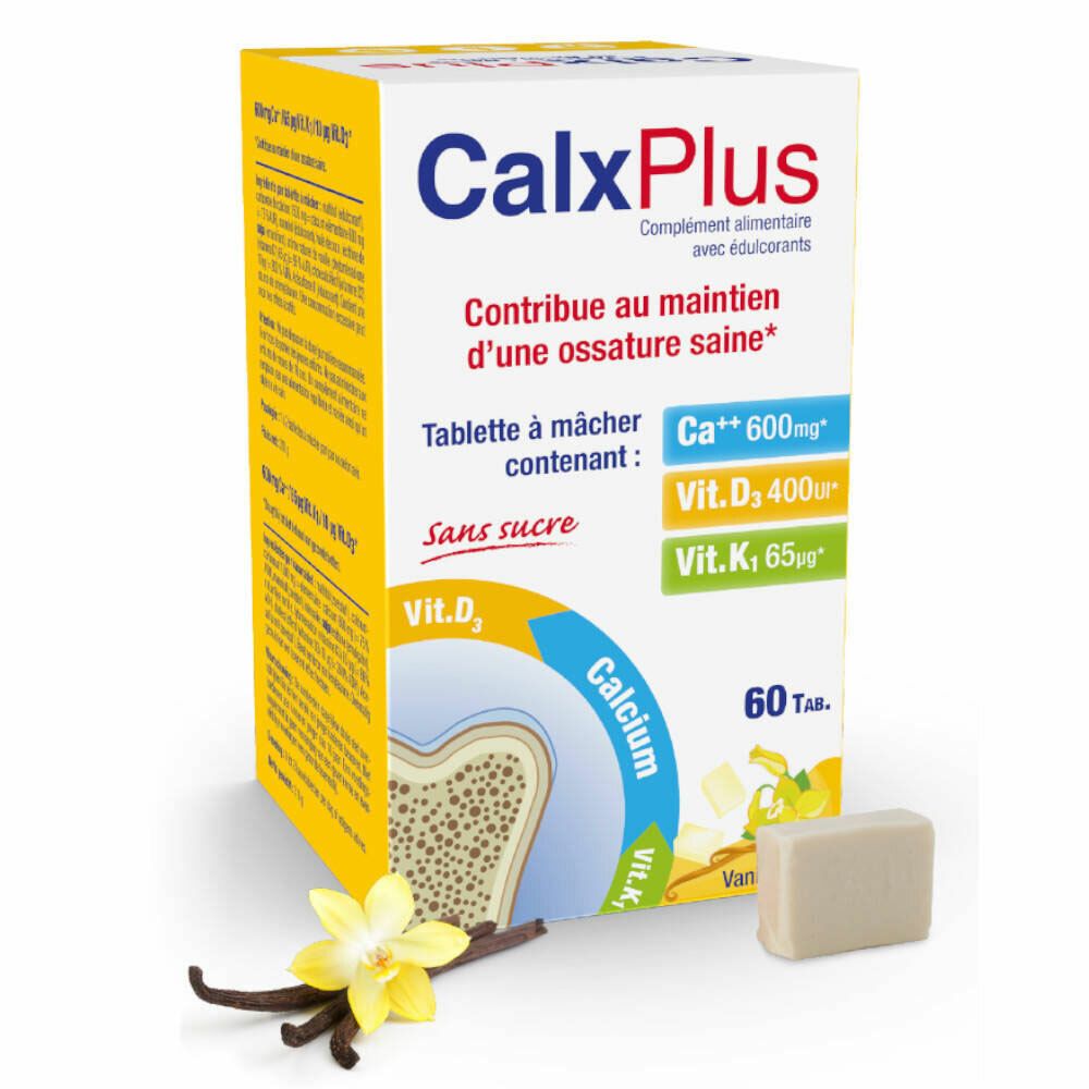 Calx-Plus Vanille Sans Sucre