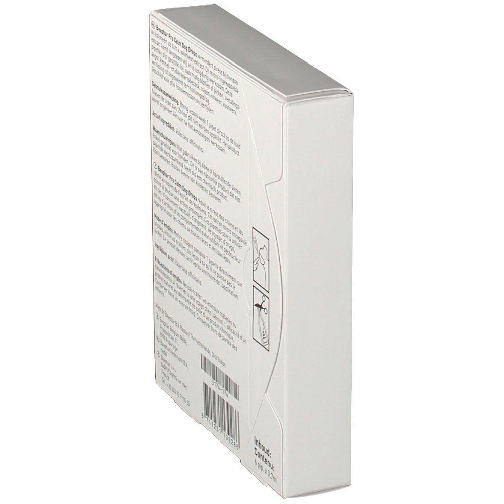 Rückseite der Produktverpackung. Text in mehreren Sprachen. Enthält Informationen zum Produkt und zur Anwendung. Barcode und Inhaltsangabe.