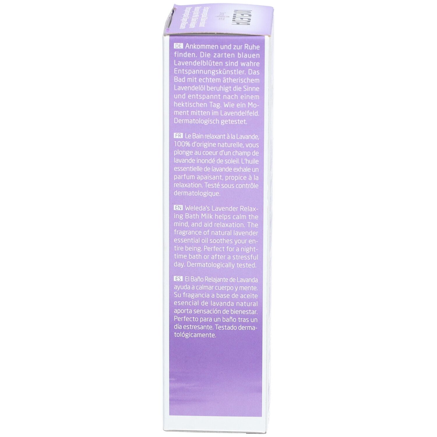 Emballage, dos. Texte en plusieurs langues, description du produit et informations fabricant.