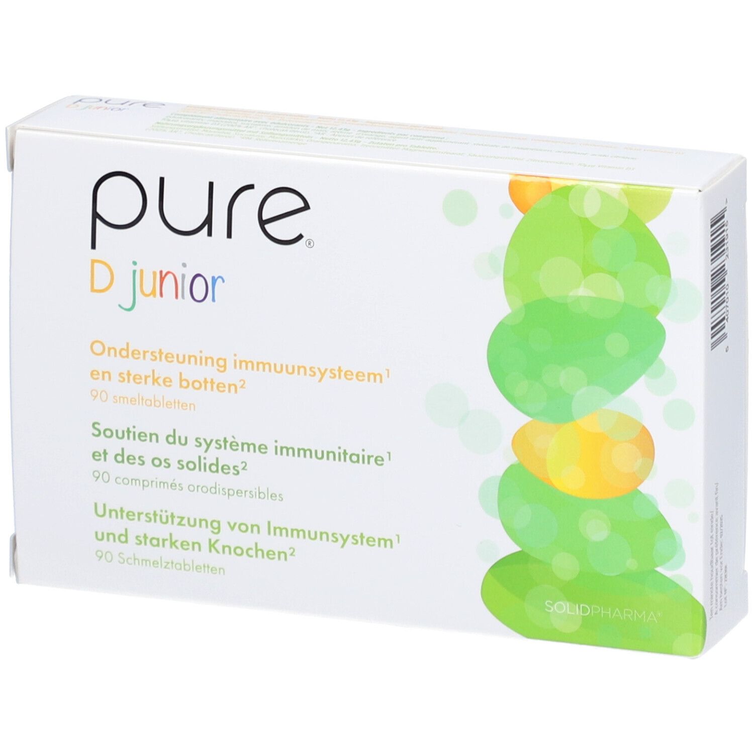 Pure® D Junior 90 Smelttabletten