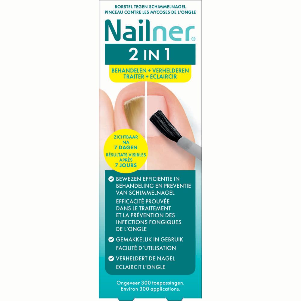 Emballage avec flacon. Contient des informations et des illustrations.