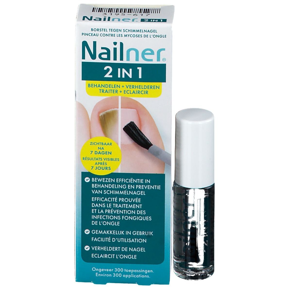 Nailner ® 2 in 1 Nagelpilzbürste 5 ml - SHOP APOTHEKE