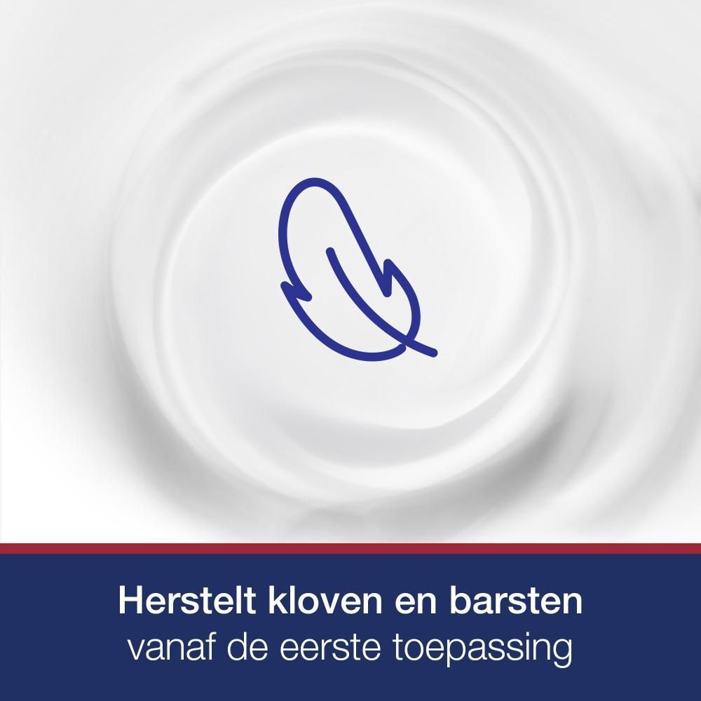 Symbool: veer. Achtergrond: crème.