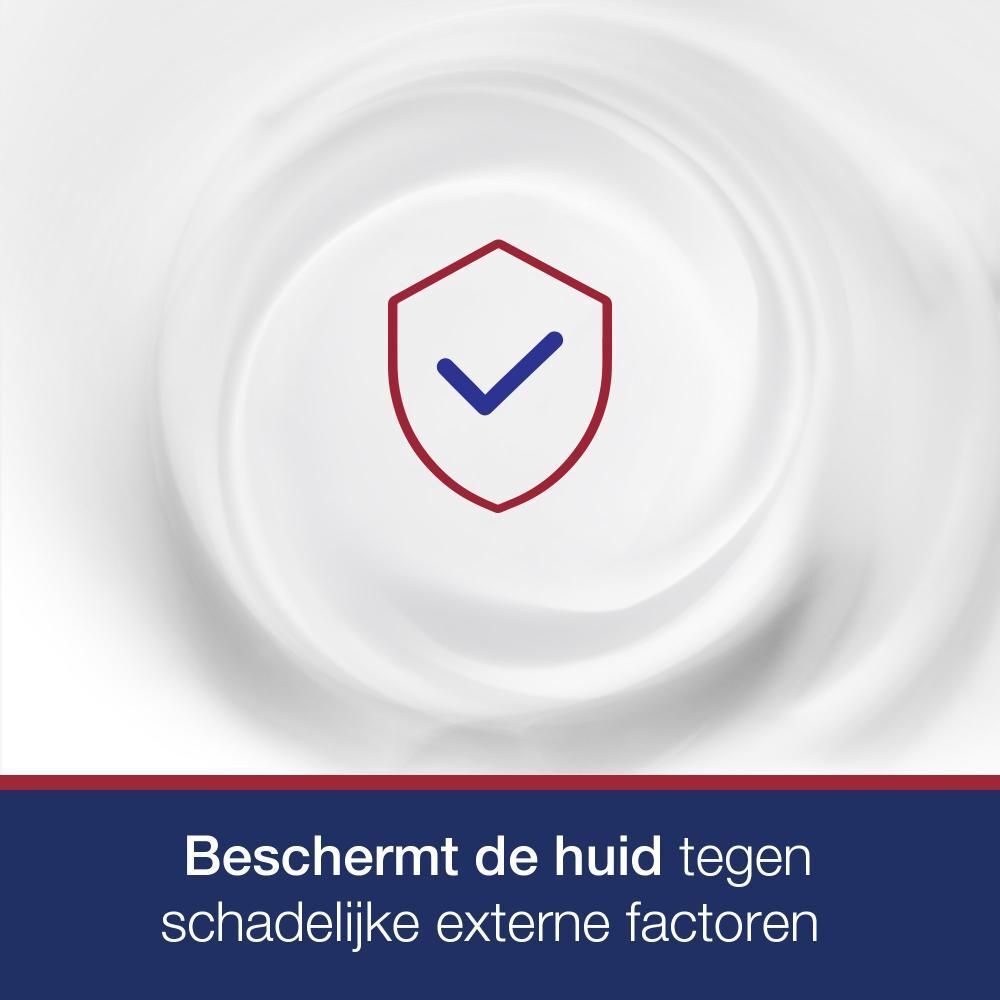 Symbool: schild met vinkje. Achtergrond: crème.