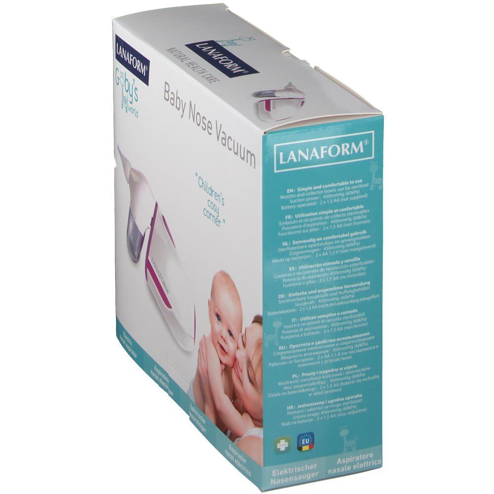 LANAFORM® Baby Nose Vacuum 1 pc(s) Tétine(S) view 2