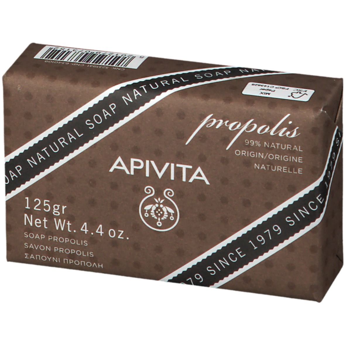 API VITA Propolis Seife, 125g. 99% natürlich.