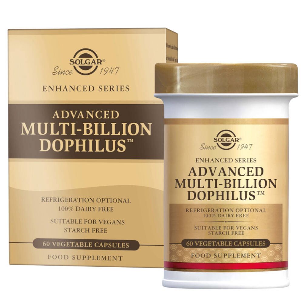 Solgar Advanced Multi-Billion Dophilus Probiotica 60 Capsules