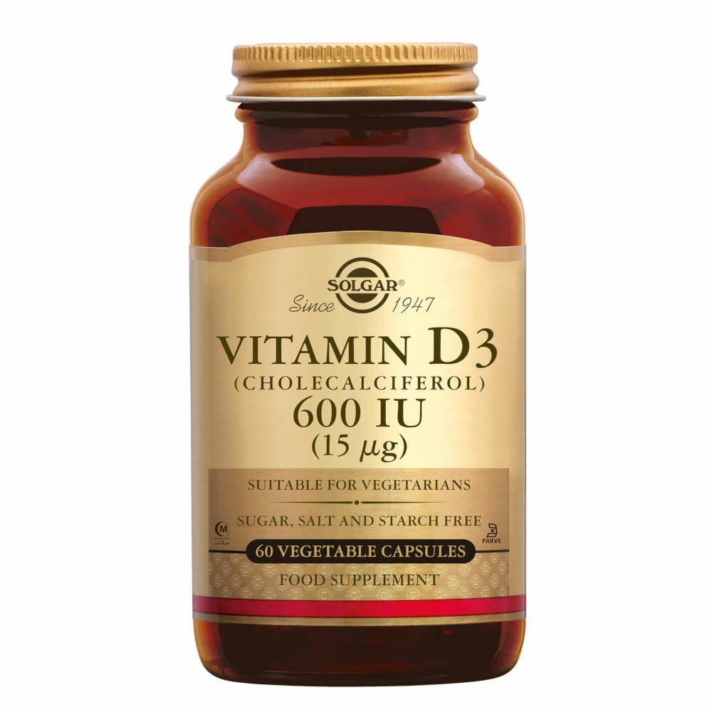 Solgar® Vitamin D-3 15 µg/600IU