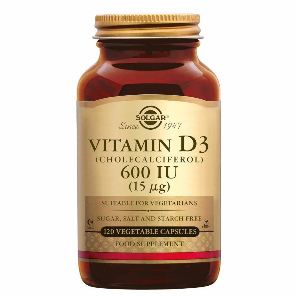 Solgar® Vitamin D-3 15 µg/600IU