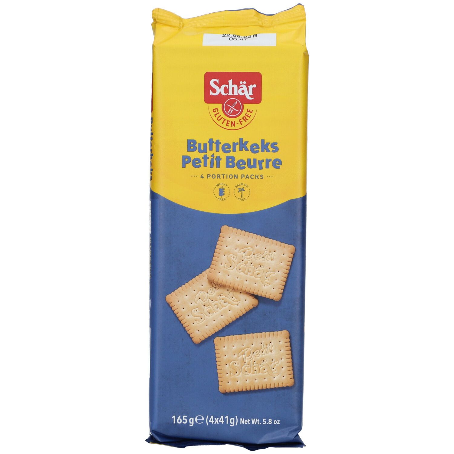 Schar Petit Beurre Glutenvrije Koekjes 165 g Kekse