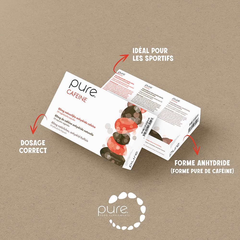 Boîte avec nom du produit et texte. Contient des informations sur les ingrédients et le dosage.