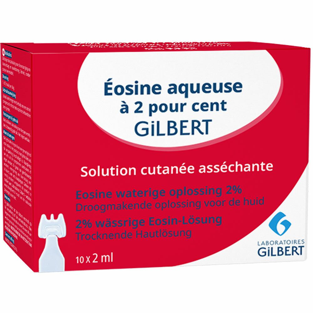 Gilbert Eosine solution aqueuse à 2% stérile