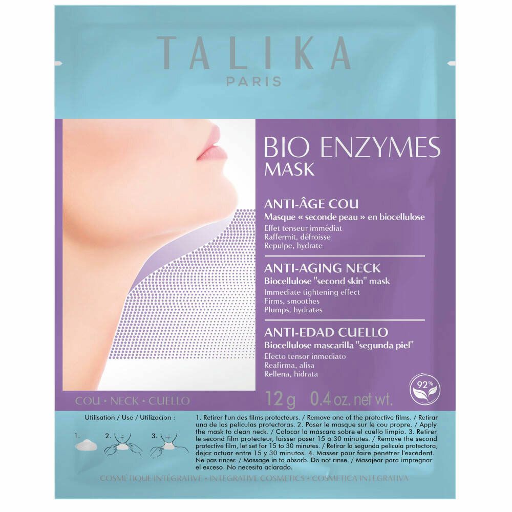Talika Bio Enzymes Masque anti-âge cou