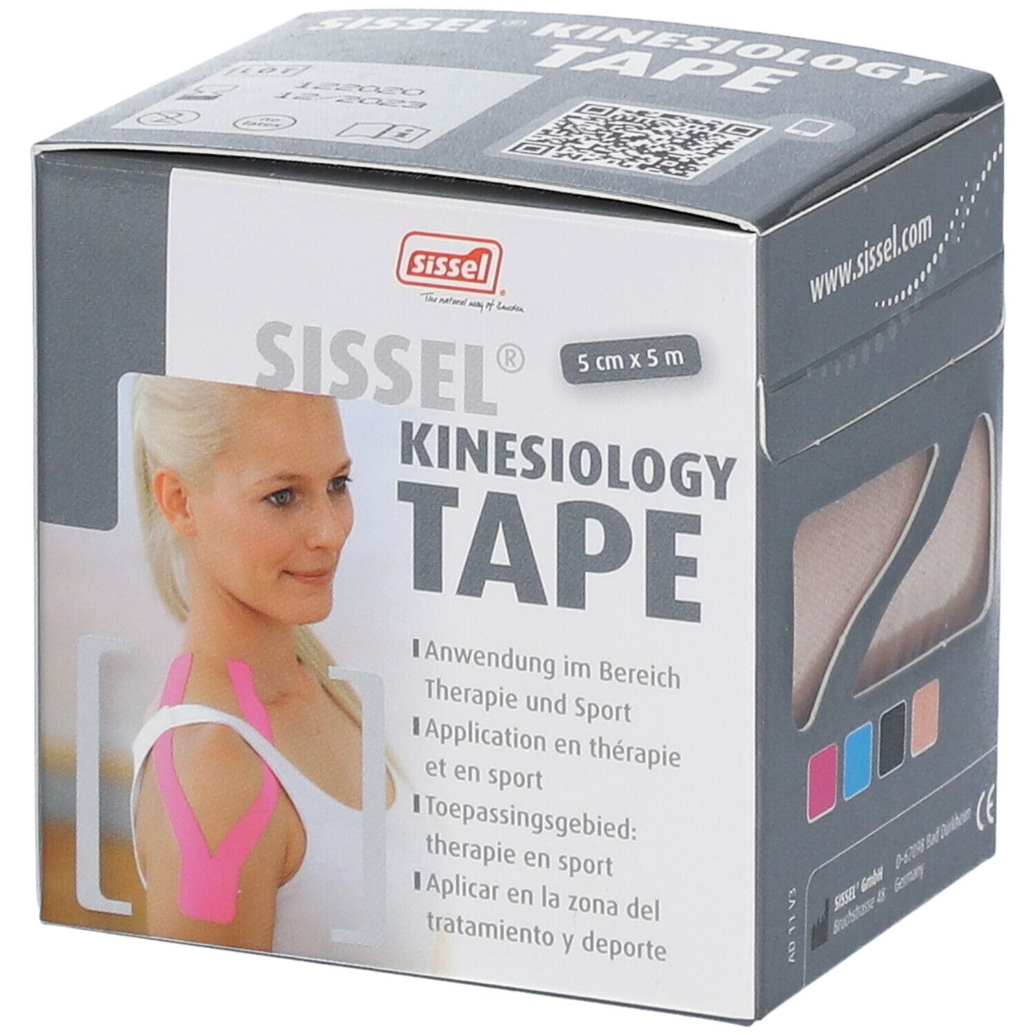 Sissel® Kinesiology Tape Beige 5 cm x 5 m