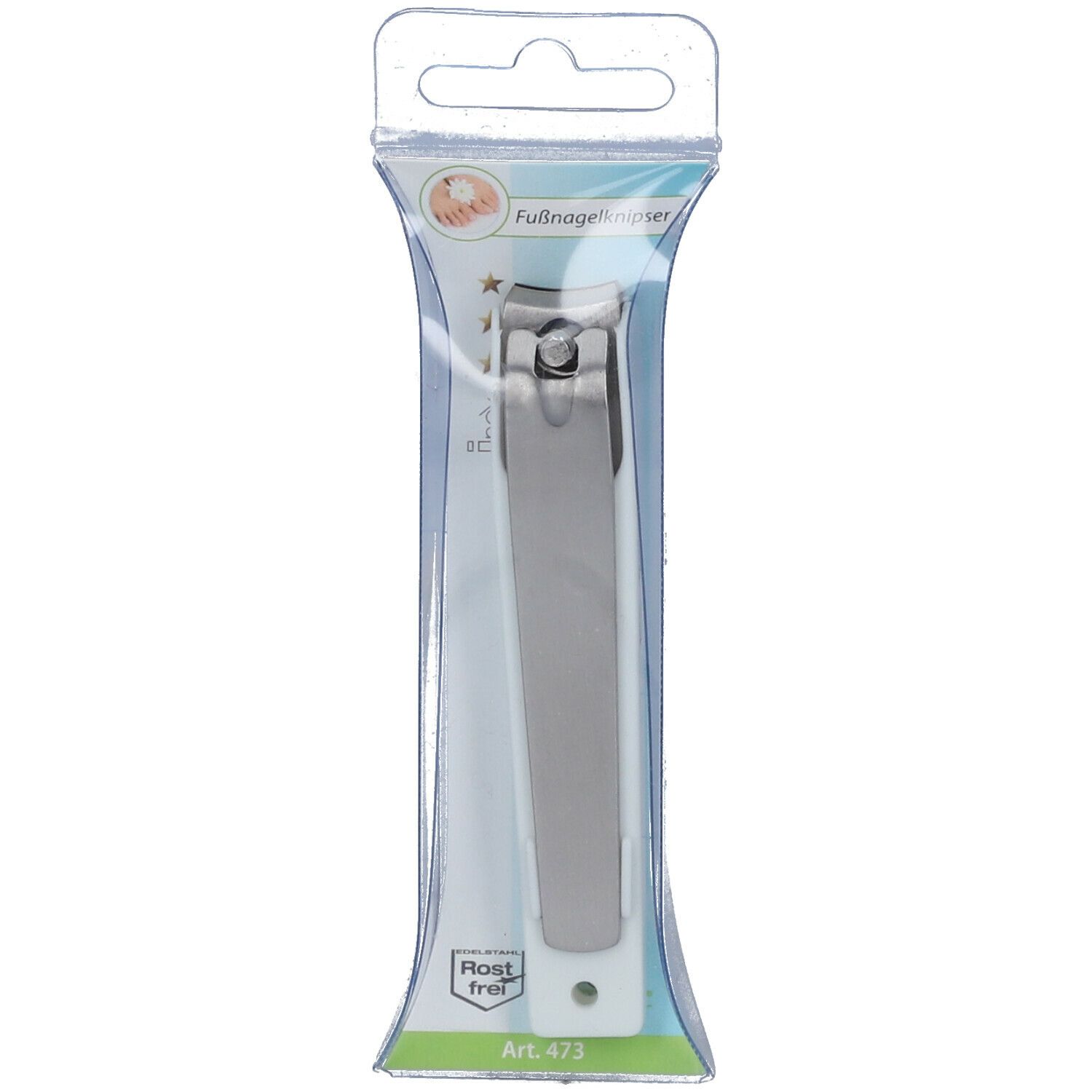 Morser Nagelknipper Teen Inox Style W/Z + H 1 St Nagelknipser