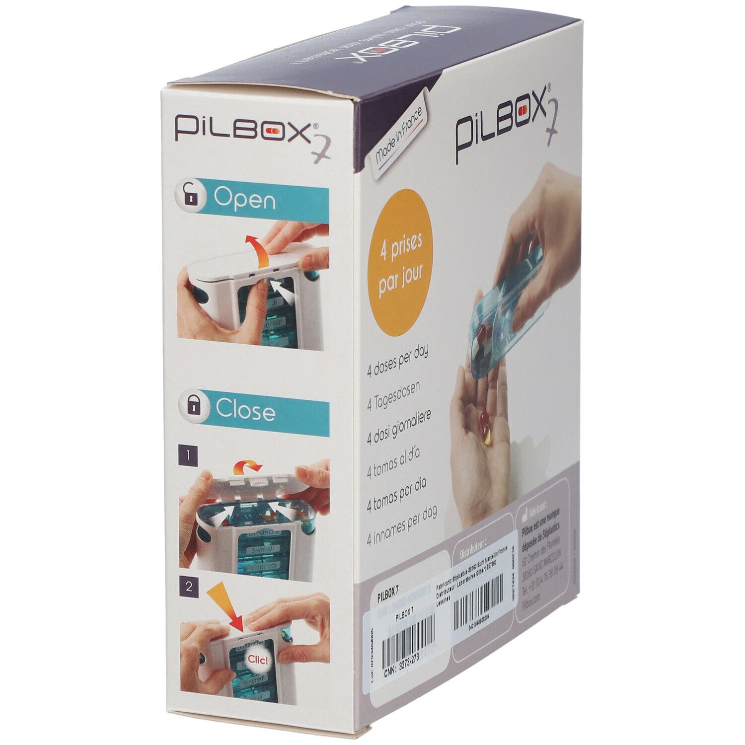 GILBERT Pillenbox Midi