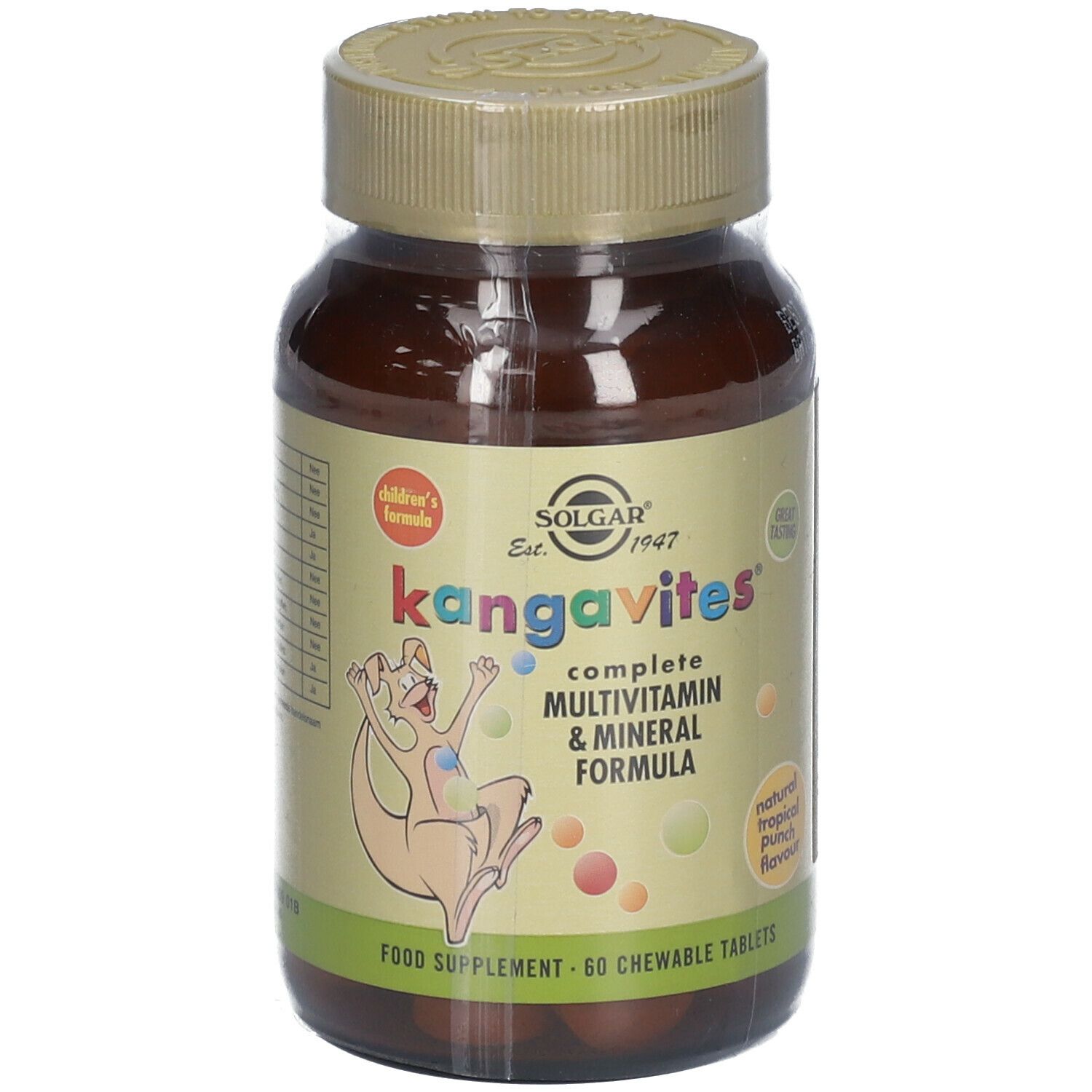 SOLGAR® Kangavites Tropical Punch 60 pz | Redcare