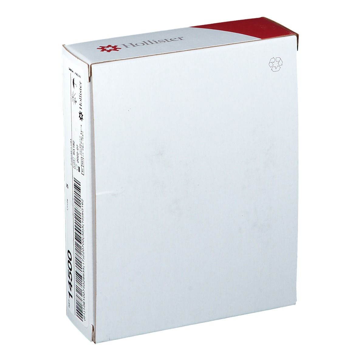 Boîte blanche Hollister Conform 2 CeraPlus. Logo et informations sur le côté. Contient 5 unités.