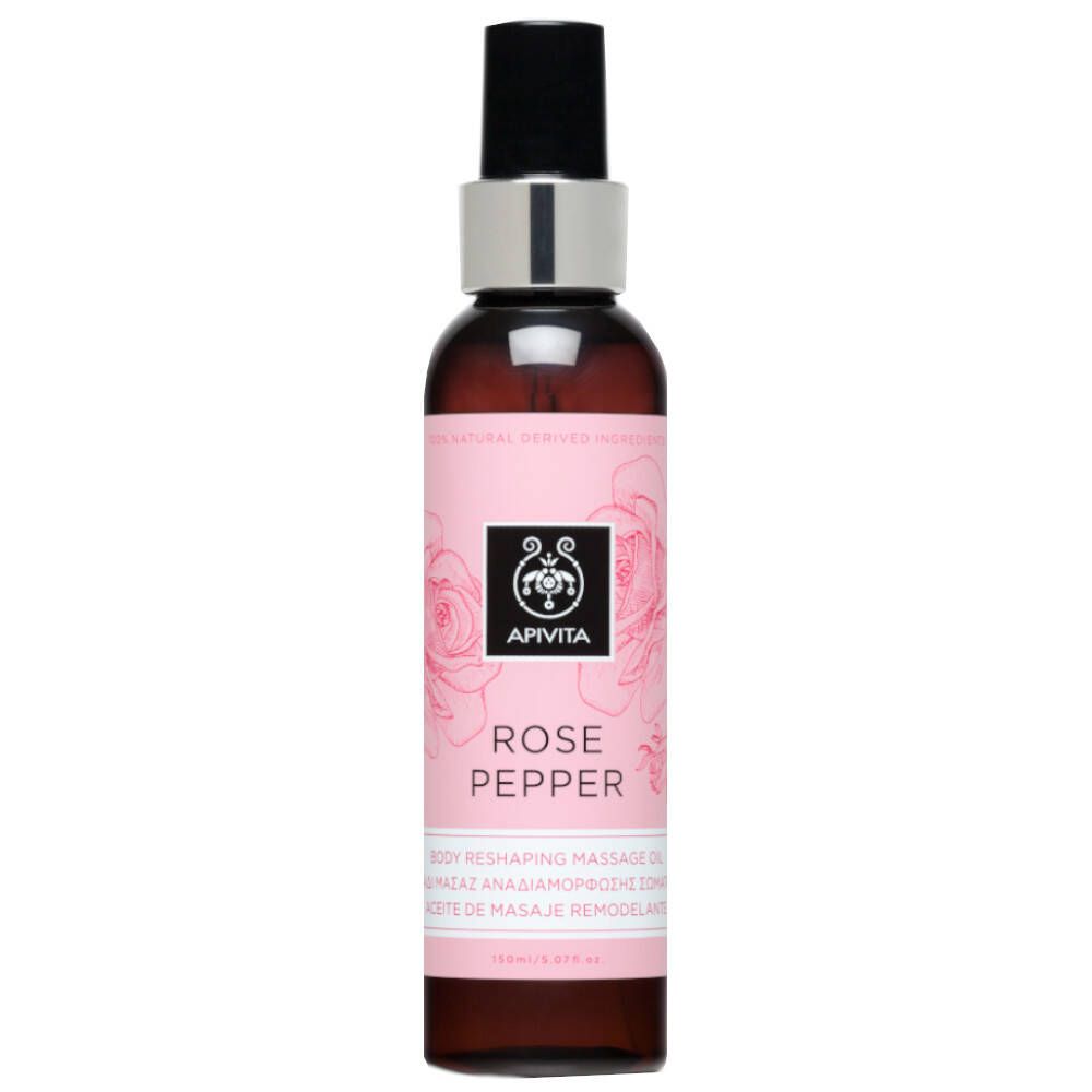 Apivita Rose Pepper Huile de massage