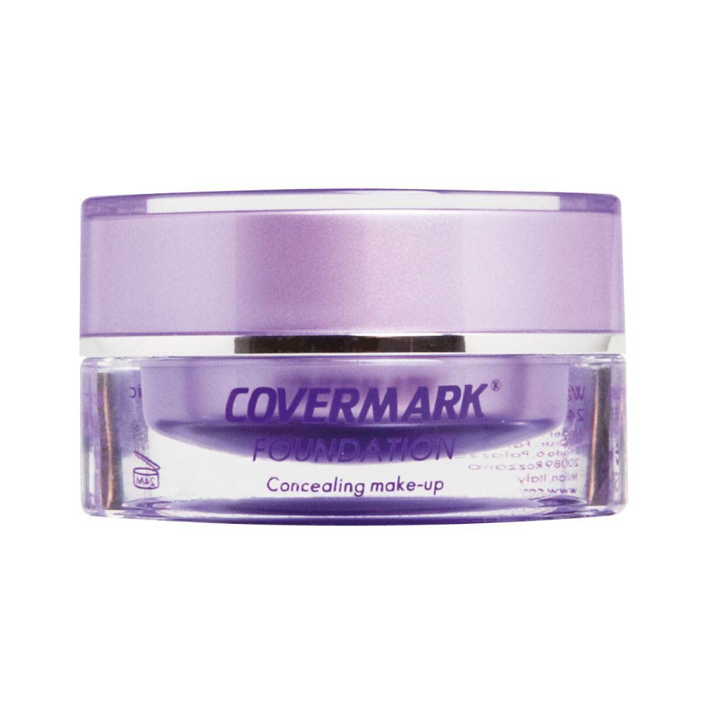 COVERMARK® Classic Foundation Nr. 8a. Produit dans un contenant transparent. Nom du produit et texte visibles.