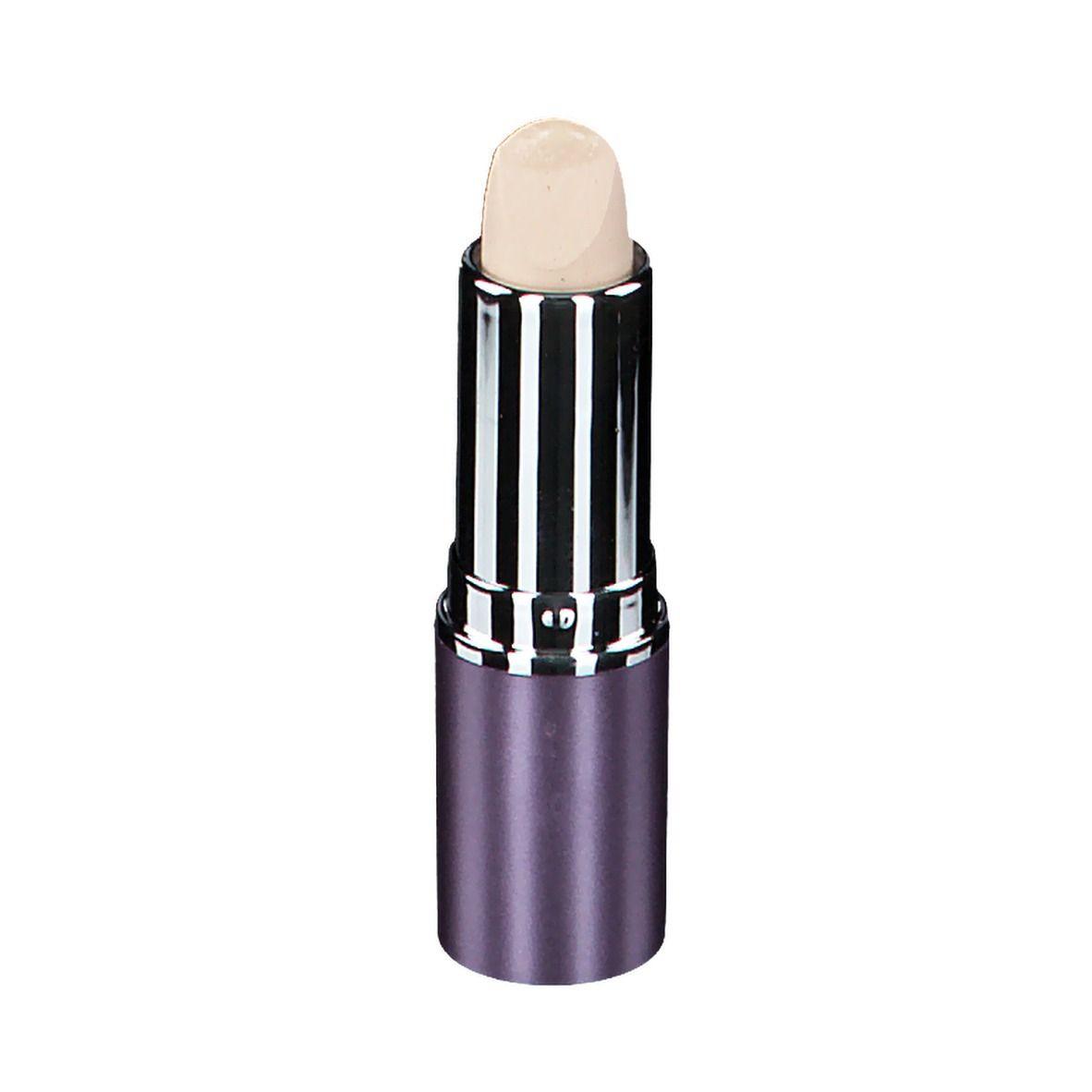 Concealer COVERMARK® Nr. 1, teinte claire, en stick violet et argenté. Le correcteur est visible.