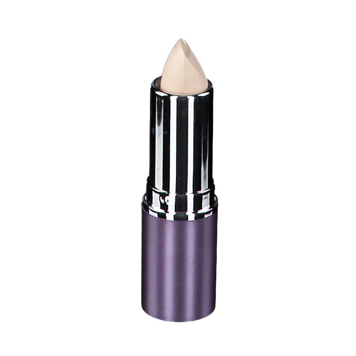 Concealer COVERMARK® Nr. 1, teinte claire, en stick violet et argenté. Le correcteur est visible.