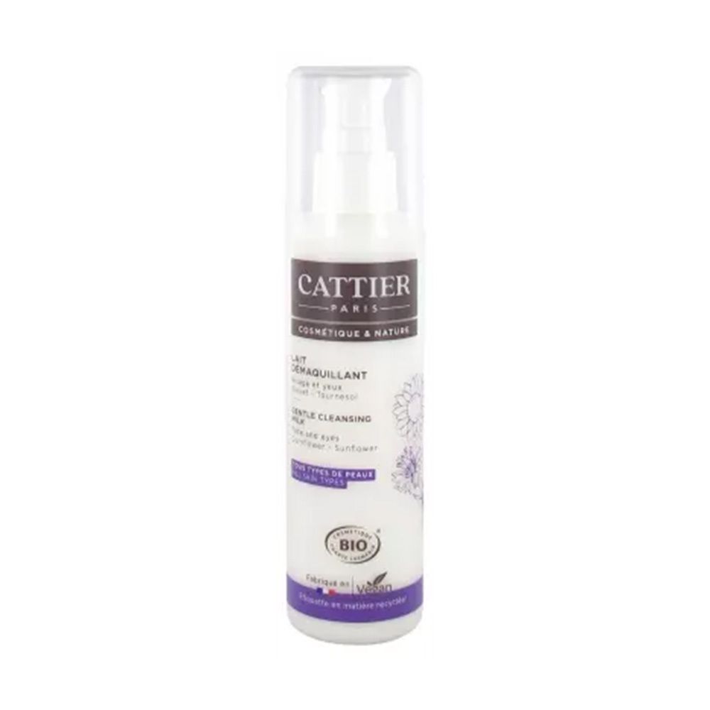 Cattier Reinigingsmelk gezicht en ogen bio 200ml 200 ml Reinigungsmittel