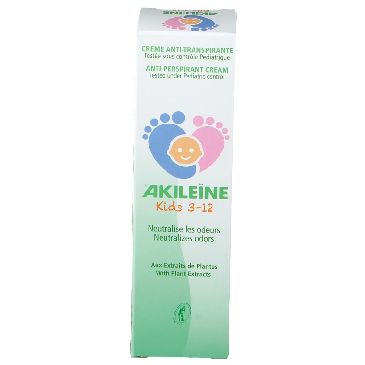 ®Akileïne ANTI-TRANSPIRANT CREME Kids 3-12 Jahre