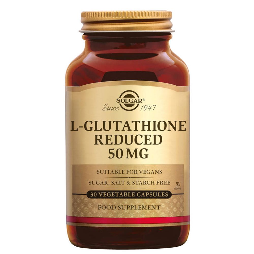 Solgar® L-Glutathione Reduced (Réduit) 50 mg