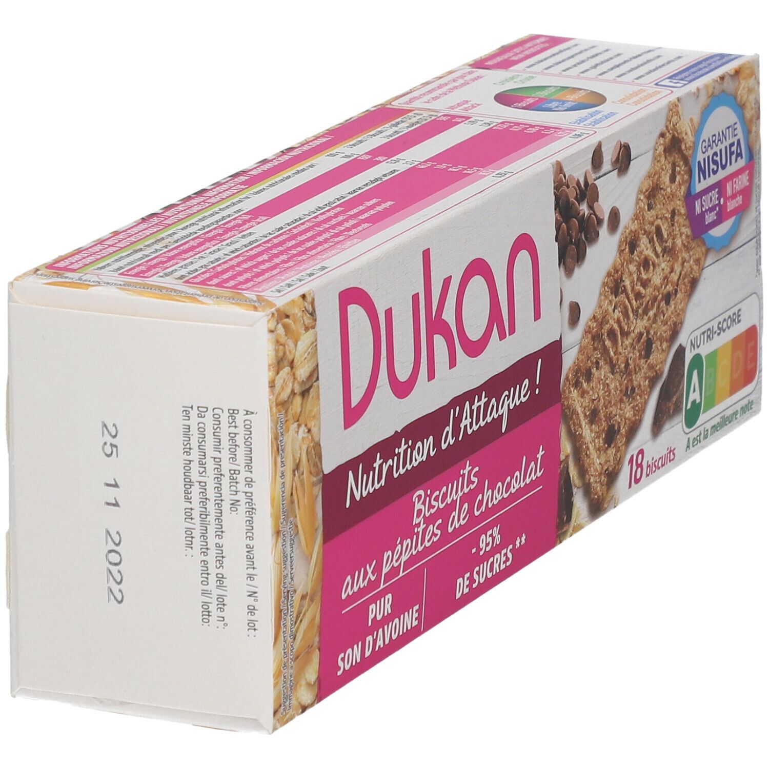 Dukan® Kekse mit Schokoladenstücken