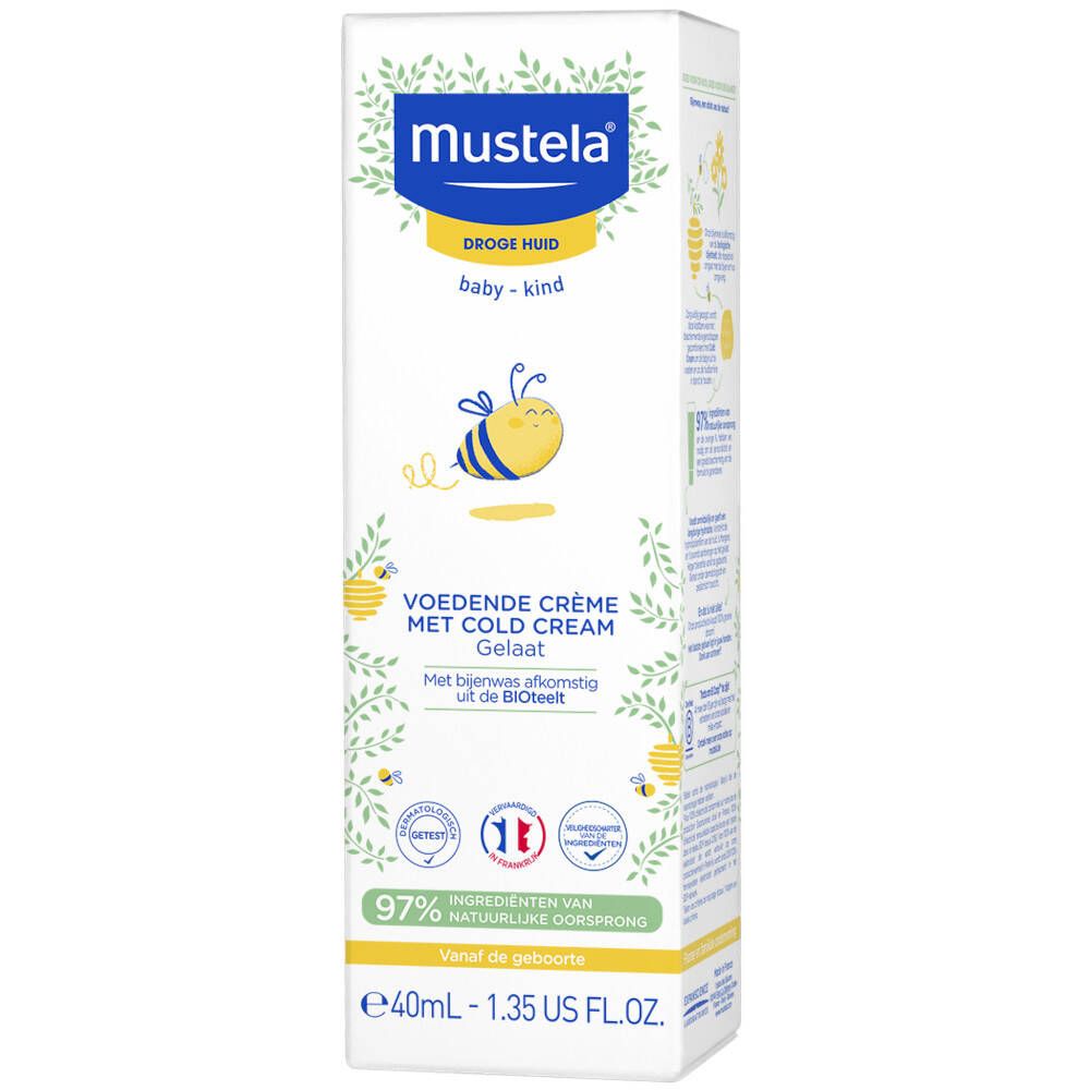 mustela® Cold Cream Crème Visage Nourrisante Peau Sèche