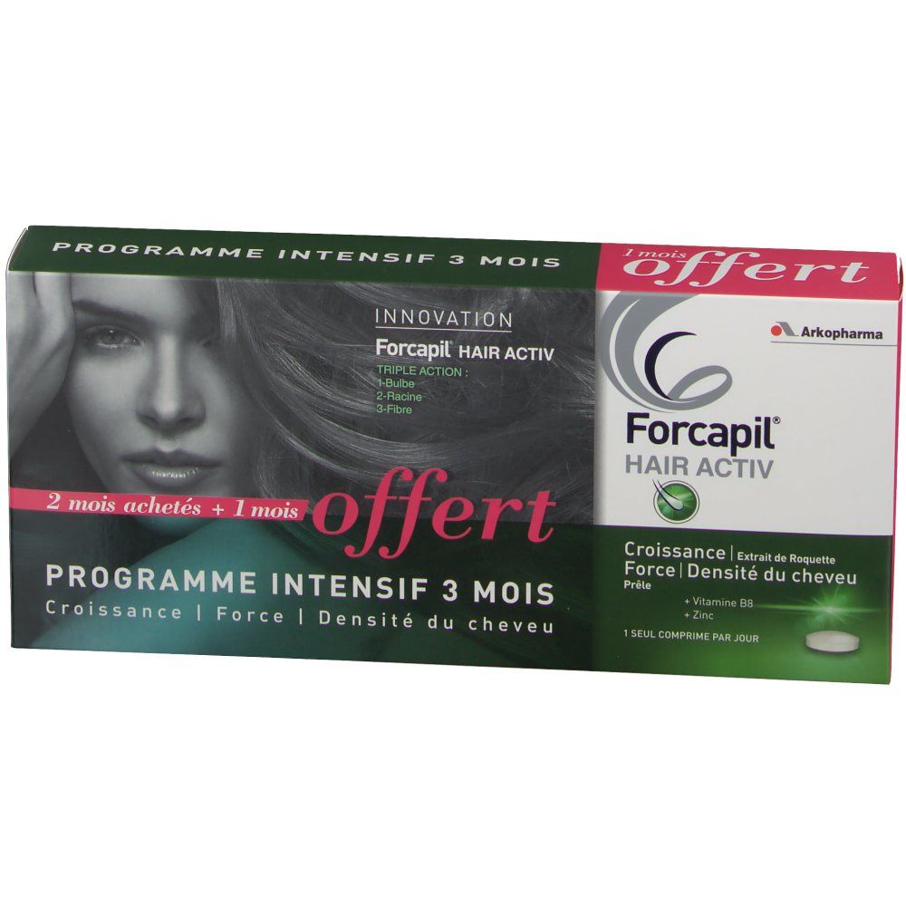 Forcapil® Hair Activ Wachstumsformel 3x30 St 