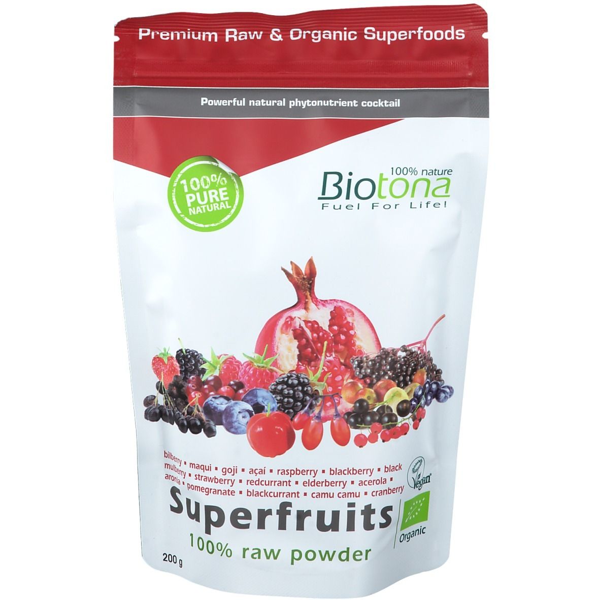 Biotona Superfruits Raw Powder