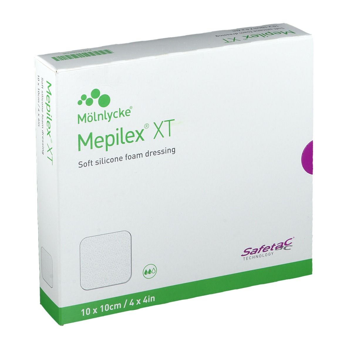 Mepilex® XT Pansements hydrocellulaires 10 x 10 cm