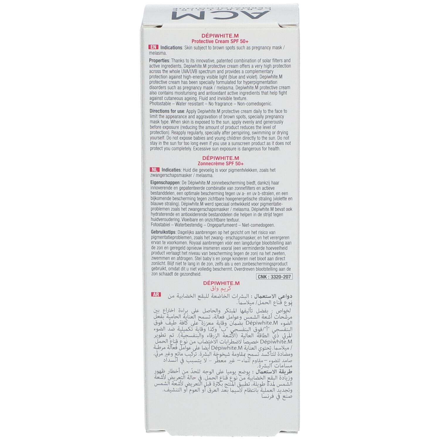 Da c piwhite m Schutz-Creme Spf 50 Schutz-Creme
