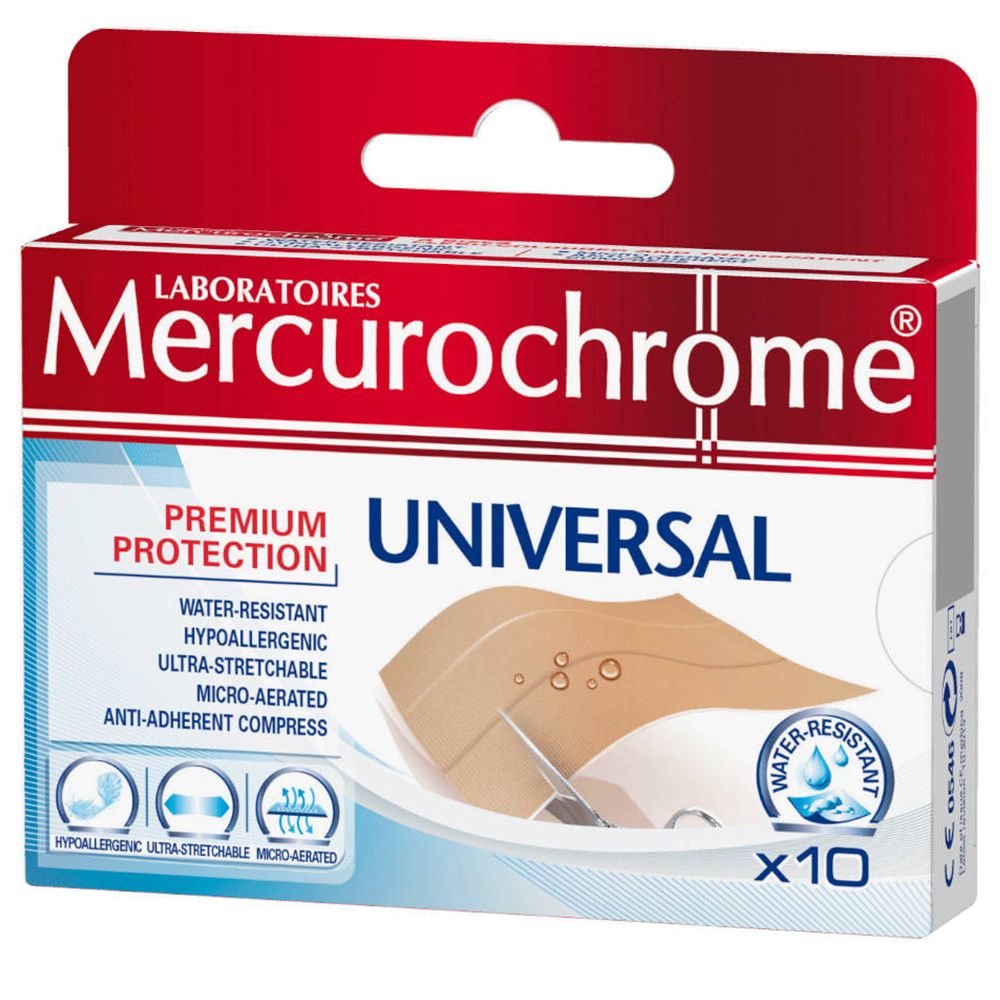 Mercurochrome® Bande Universal Premium Protection