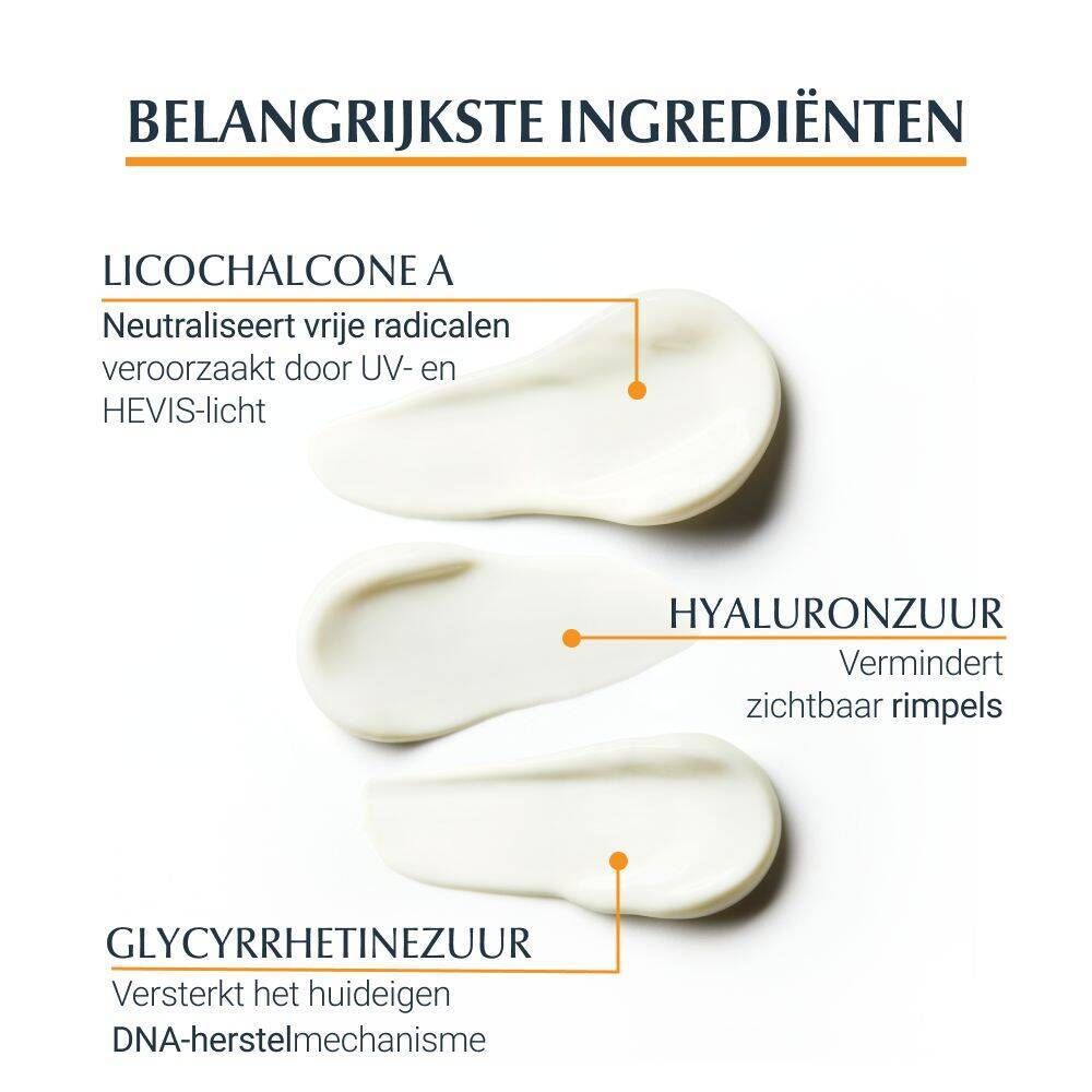 Tekst: Belangrijkste ingrediënten: Licochalcone A, Hyaluronzuur, Glycyrrhetinezuur.