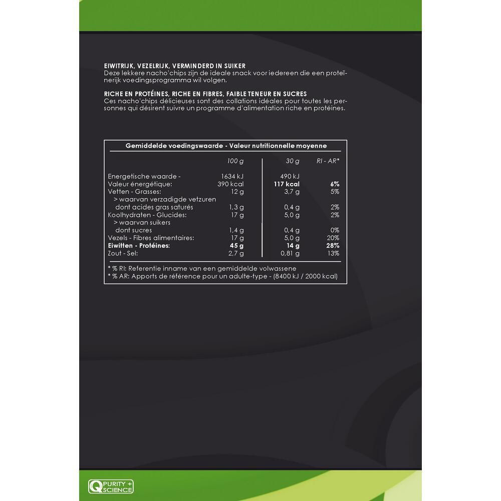 Dos de l'emballage Kineslim. Texte: informations nutritionnelles, ingrédients, mode d'emploi. Fond noir.
