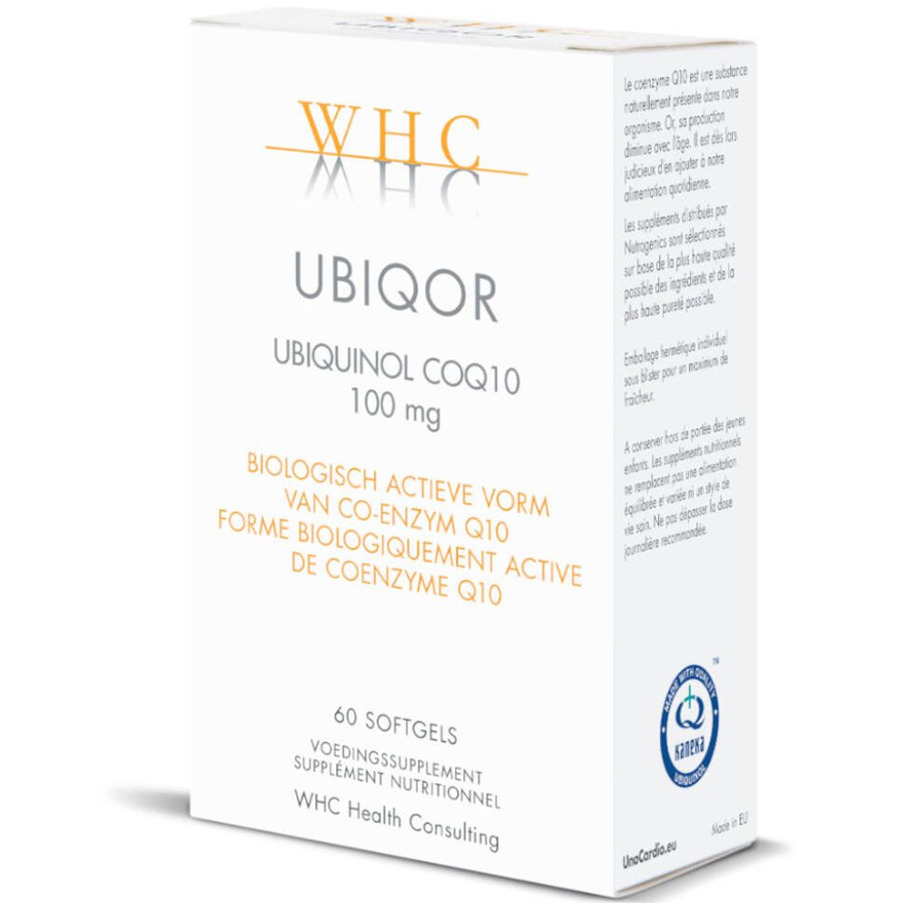 WHC Ubiqor® Ubiquinol CoQ10 100 mg