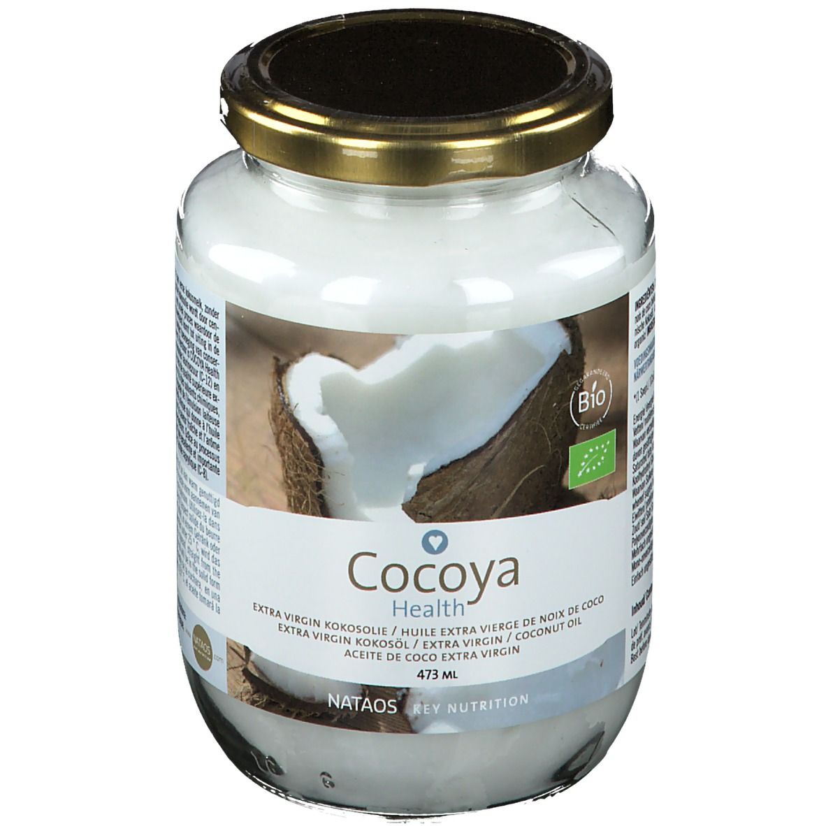Nataos Key Nutrition Cocoya Health Huile de noix de coco Bio