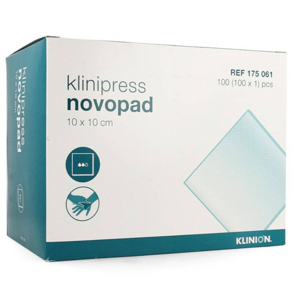 Klinion® Novopad Absorb Compress 10 x 10 cm