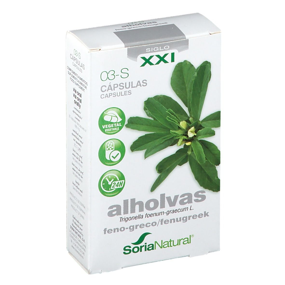 Soria Natural 3-S Trigonella Foenum-Graecum
