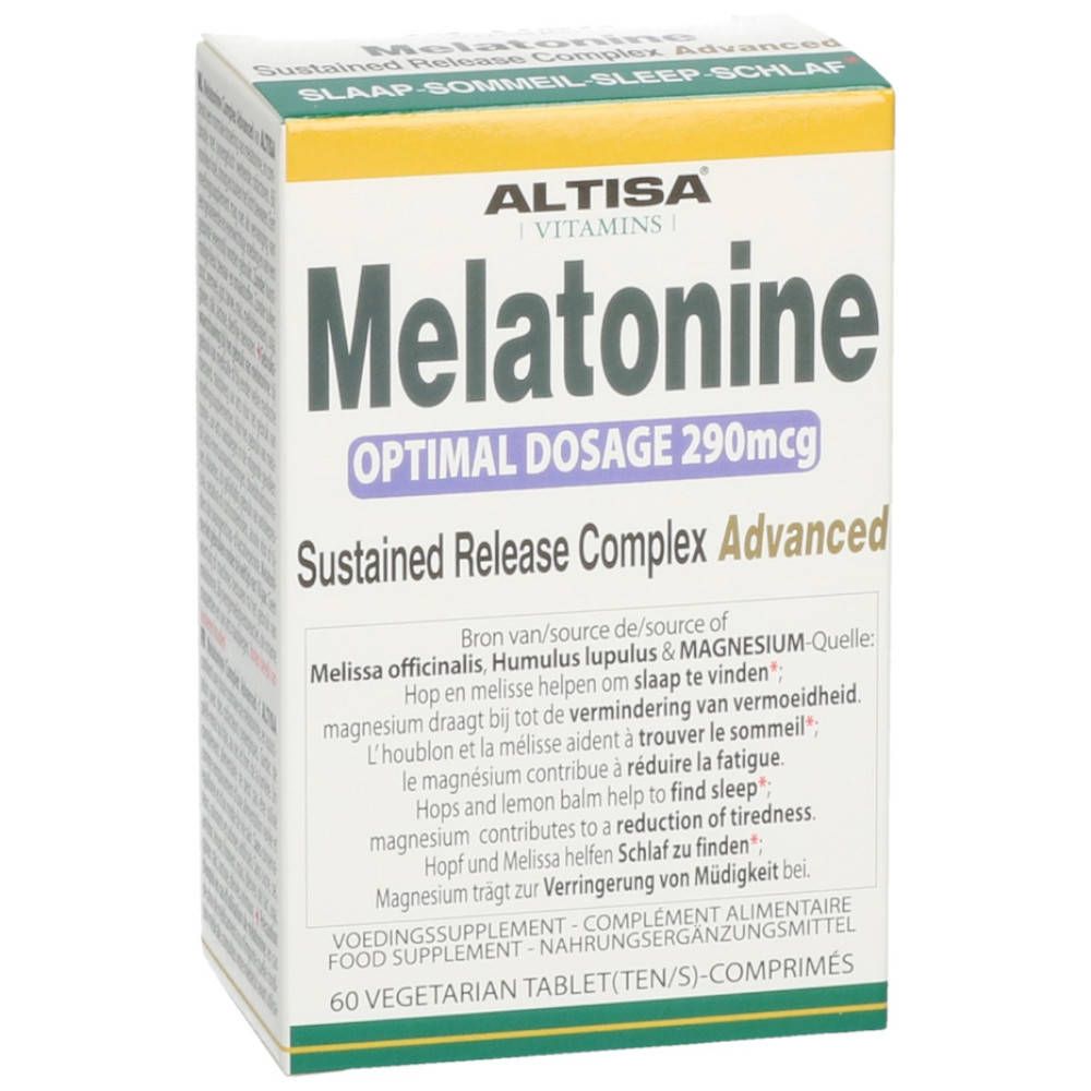 Altisa Melatonine Optimal Dosage Complex