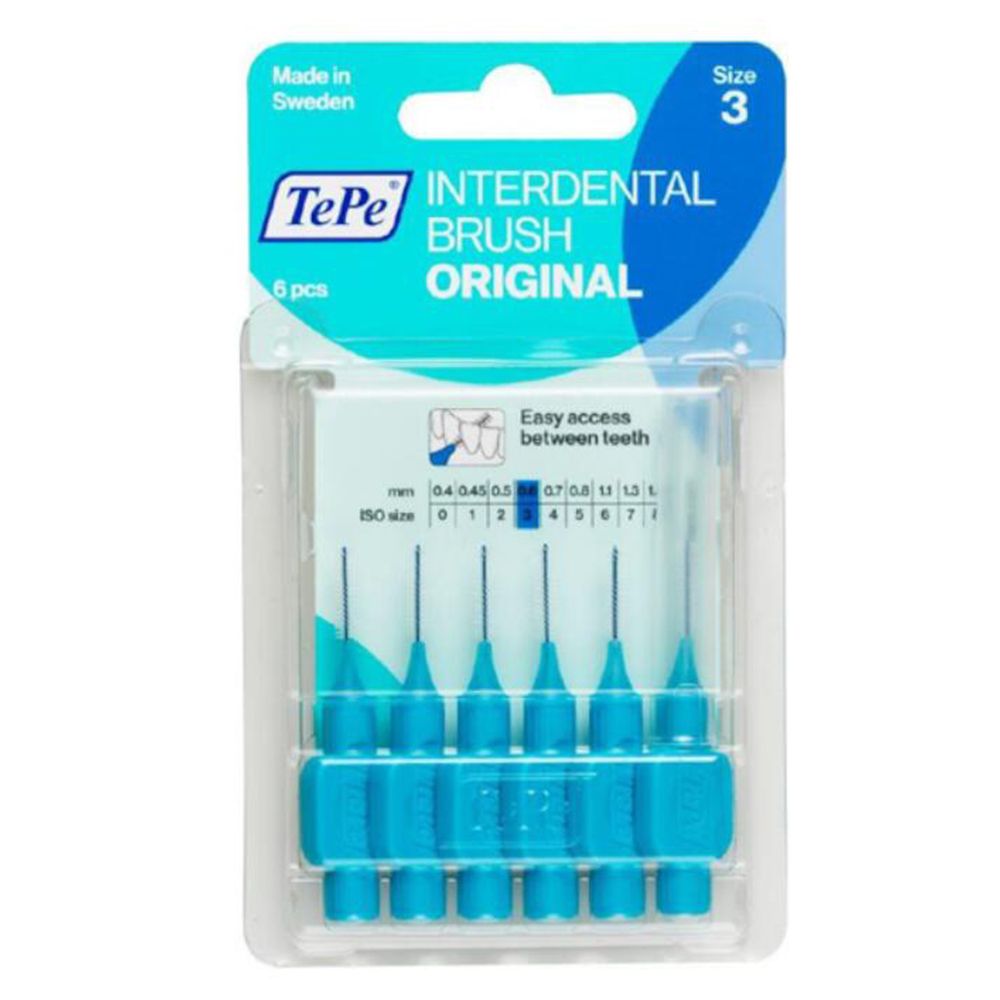 TePe® Interdental Brush 0,6 mm blau X-Soft