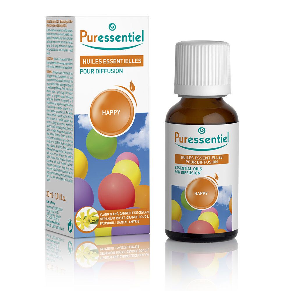 Puressentiel Complexe Verstuiving Happy 30 Etherische olie