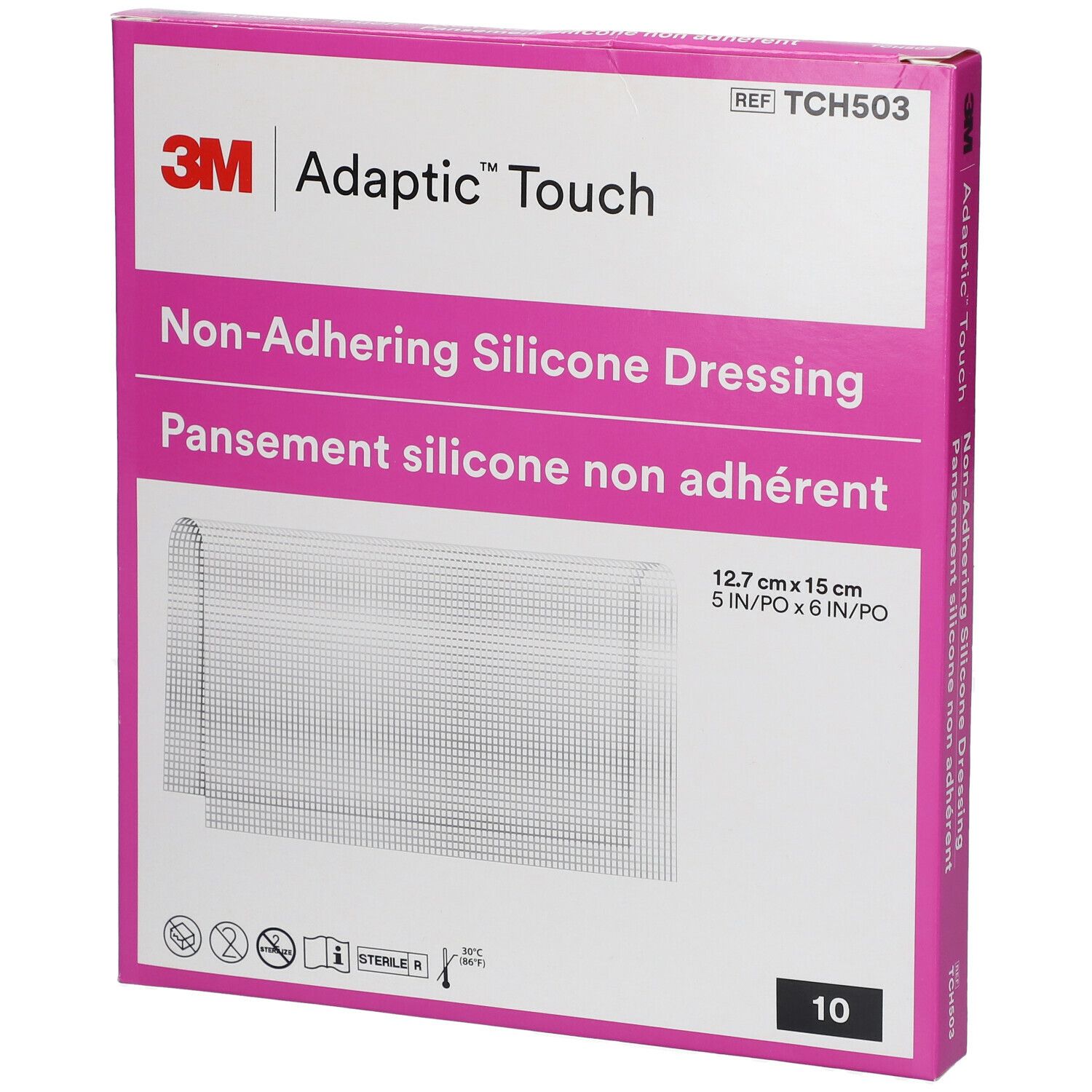 3M™ Adaptic™ Touch 12,7 x 15 cm
