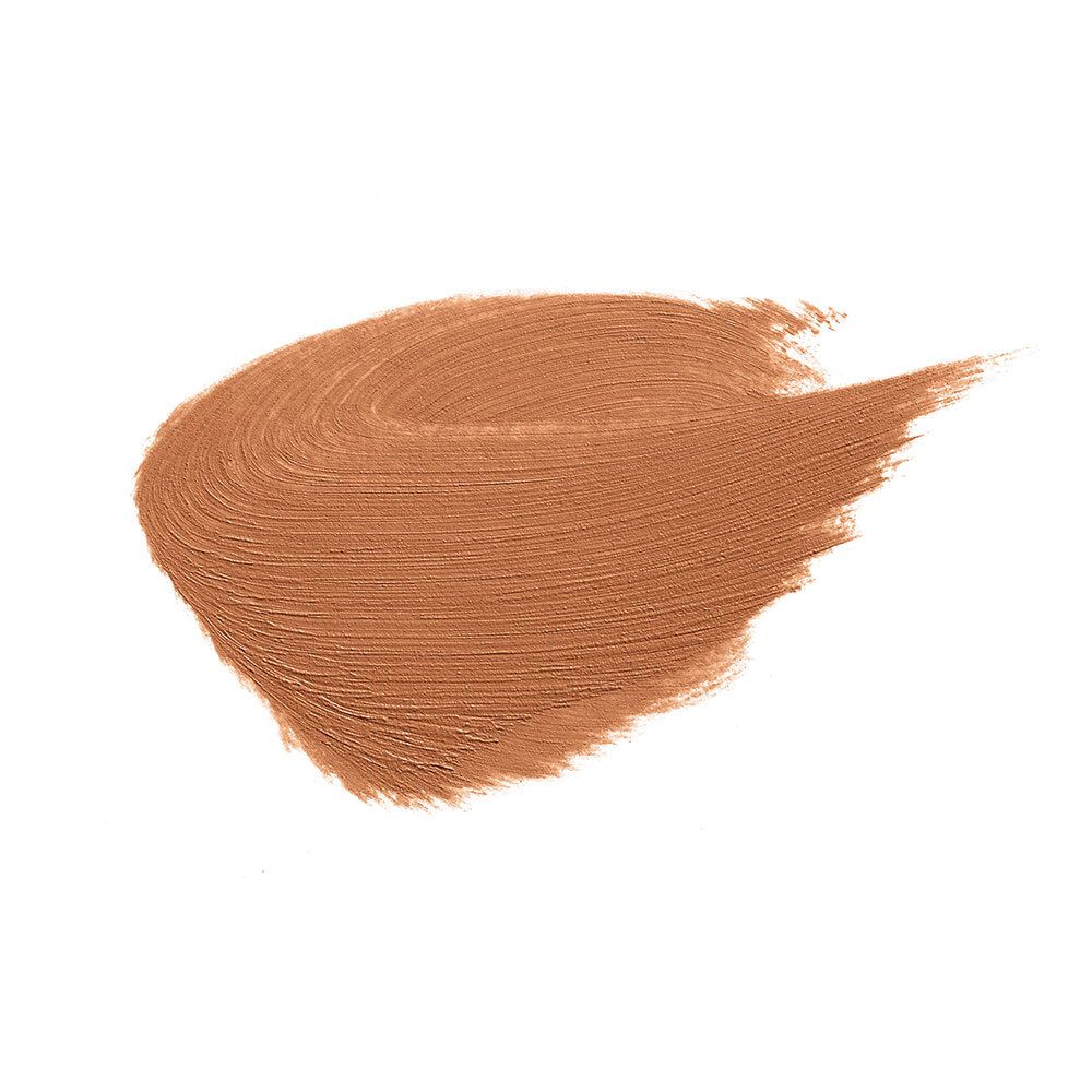 Éclaboussure de couleur marron. Texture compacte. Sur fond clair.