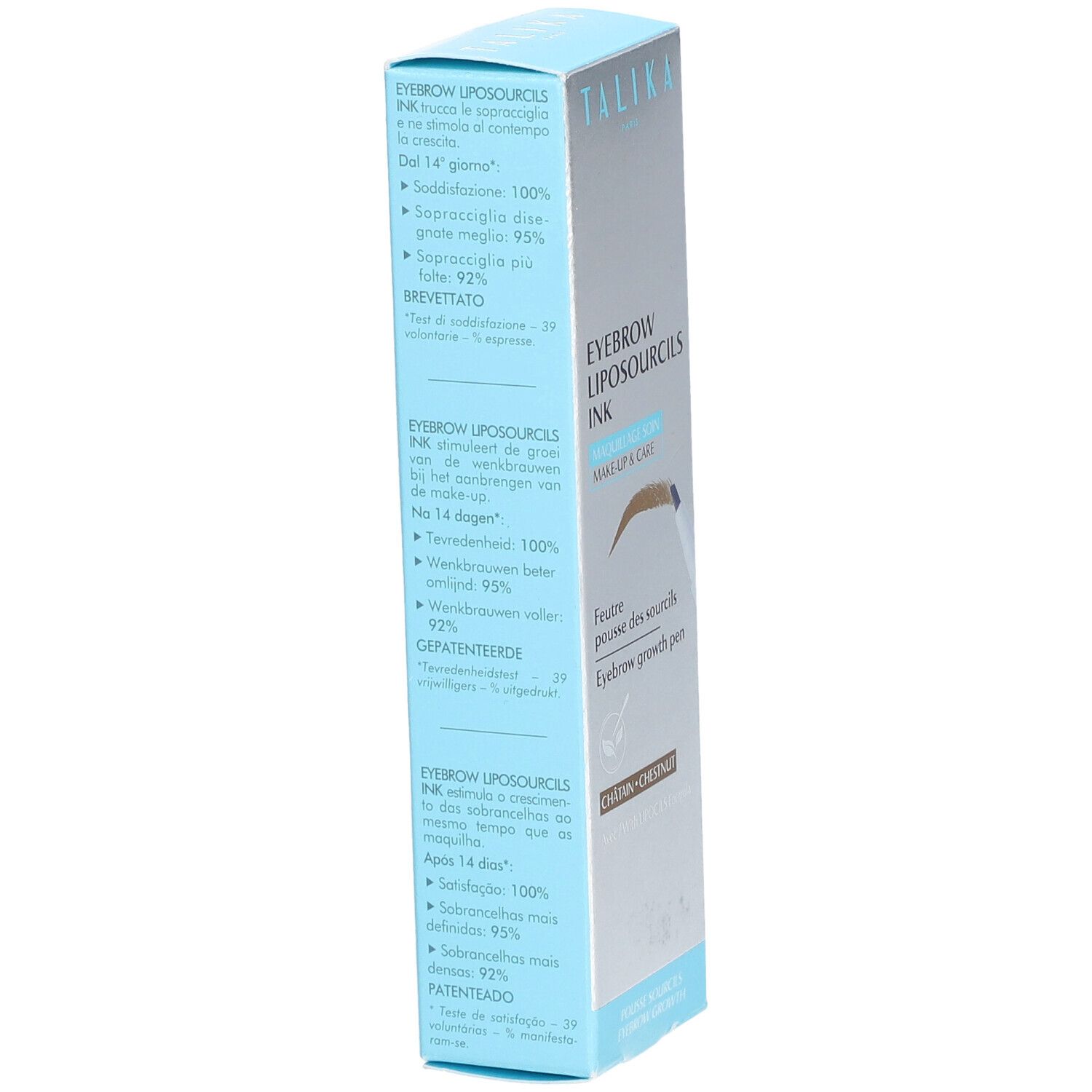 Talika Eyebrow Lipocils Chestnut  � Tinten-Augenbrauenstift