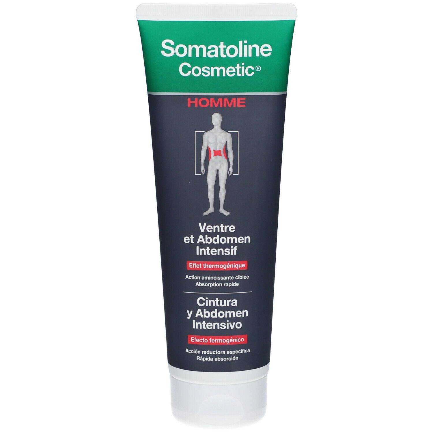 Somatoline Cosmetic Man Kuur voor Buik- en Buikzone 7 Nachten 250 ml Creme