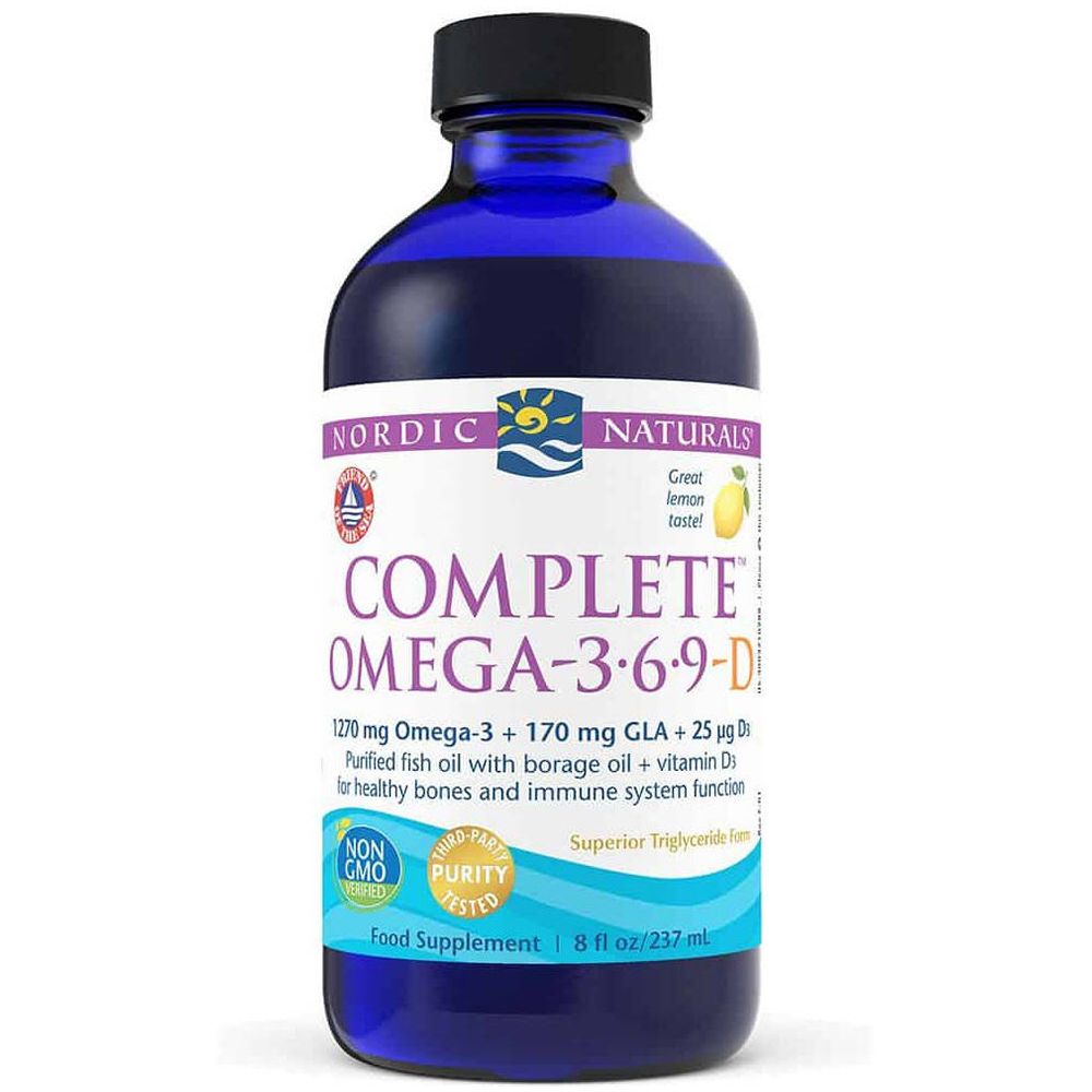 Nordic Naturals Complete Omega 3 1270 mg + 170 mg GLA